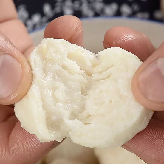 包邮热卖墨鱼丸纯手工鱼丸子鱼糜制品关东煮火锅制作食材500g