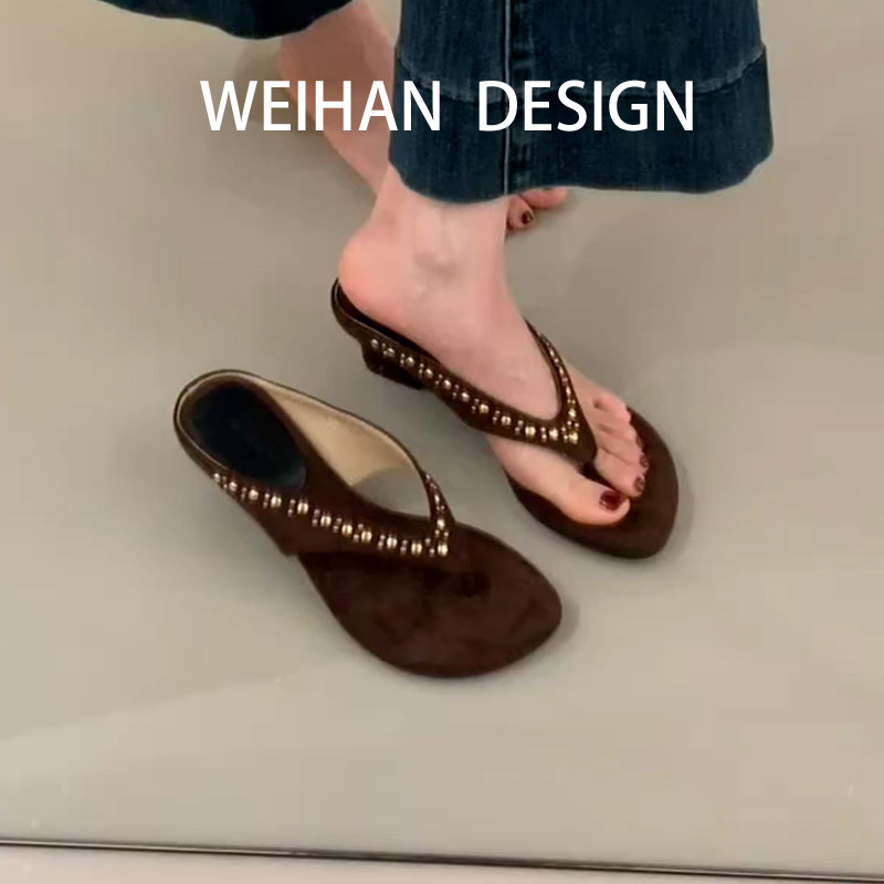 羊皮版！法式复古铆钉夹