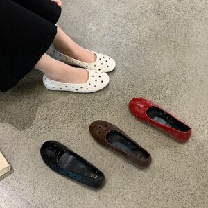 DASU韩式镂空洞洞鞋女夏