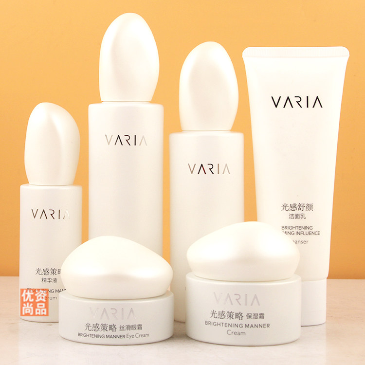 薇丽欧光感策略套装保湿霜丝滑眼霜精华水乳精华液光感舒颜洁面乳图片