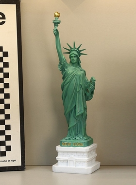 美国自由女神像人物雕塑摆件大号