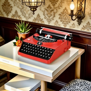 复古老式打字机打印机模型摆件上海民国怀旧老物件仿真古董道具