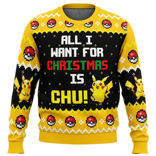 hoodie ugly printed Sweater圣诞卫衣印花搞怪 Christmas