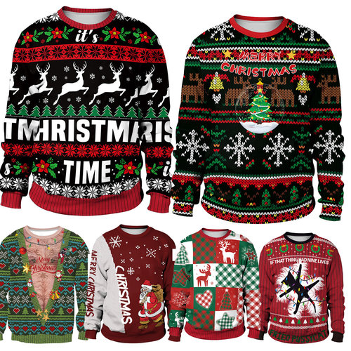 卫衣XmasChristmasSweater