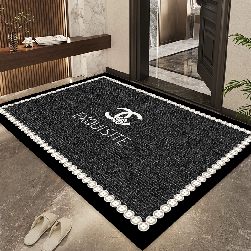 小香风硅藻泥入户进门垫