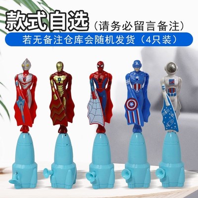 飞天奥特曼超人创意拉线噢波特曼玩具手摇竹蜻蜓赛罗男孩玩具下头