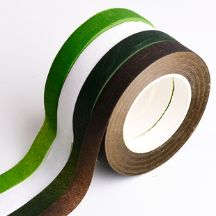 花艺胶带diy手工材料纸艺花缠绕树枝花径包边扎花环玫瑰花杆胶布