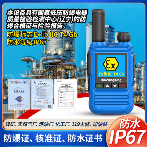 防爆防水公网全国通对讲机IICT4