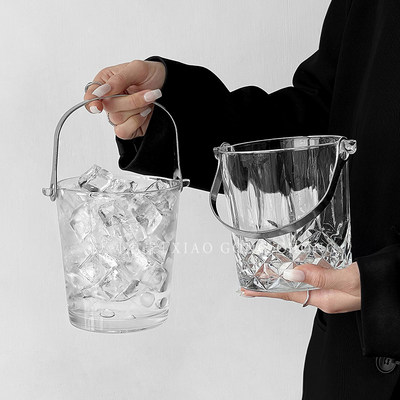 送冰夹夏日水果茶玻璃桶冰桶