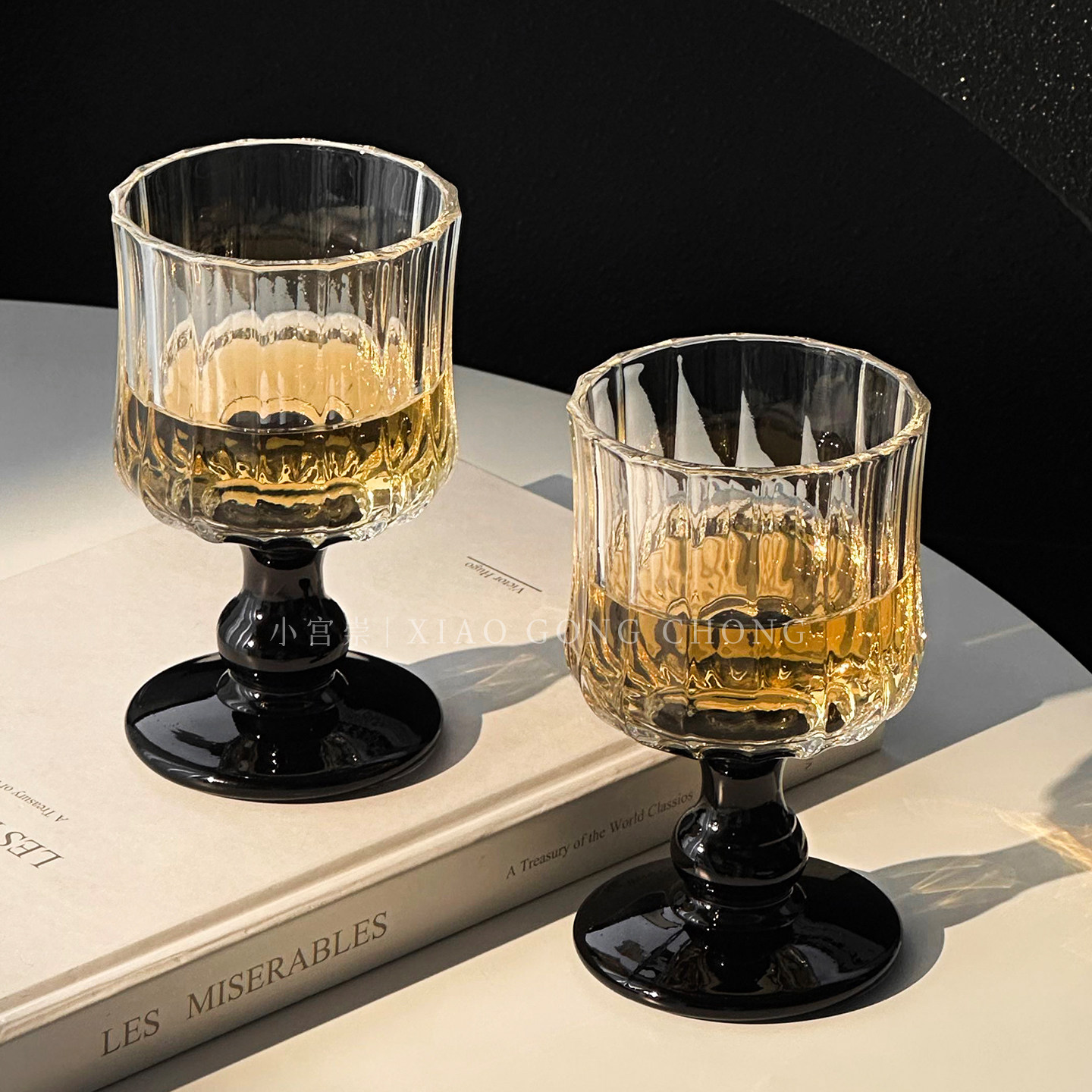 小众氛围感中古酒杯玻璃杯高脚杯子香槟杯微醺果酒杯ins饮品杯子,餐饮具,玻璃杯,淘宝优惠券,粉丝福利购,淘宝优惠卷