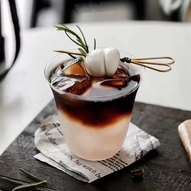 复古ins风玻璃杯咖啡杯