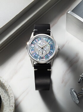 新加坡小众品牌Zelos 新款限量Nova 37mm 时尚正装自动机械手表