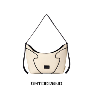 omto麸麸燕麦饺子包早春新款大容量通勤包松弛感包包女手提单肩包