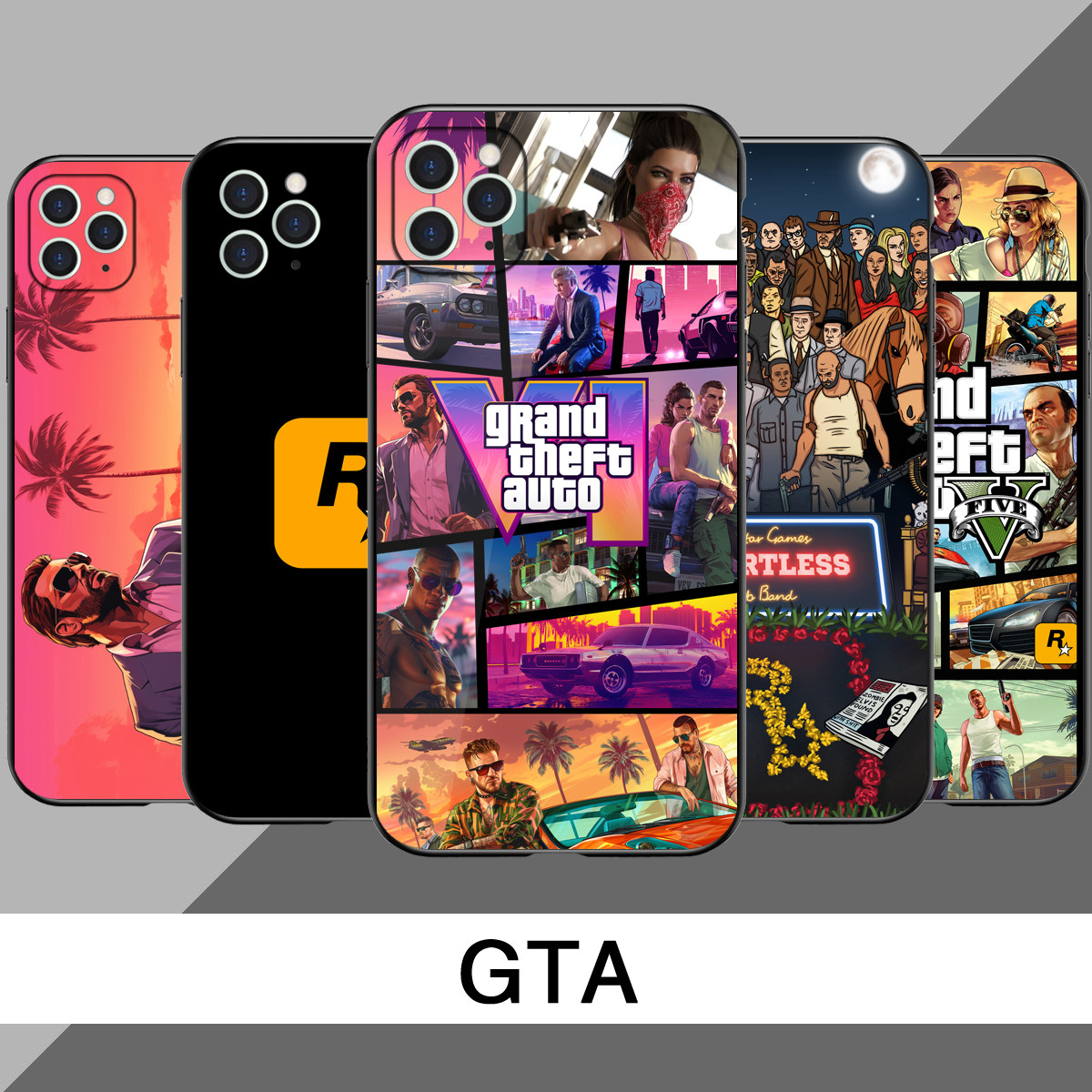 gta6手机壳适用苹果o华为