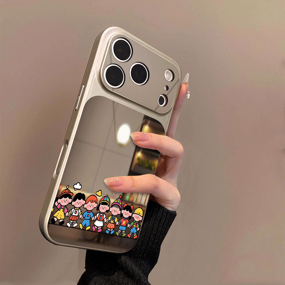 可爱小朋友适用苹果17pro