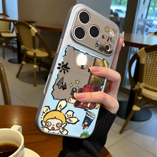蓝底嘎子姐适用苹果17pro