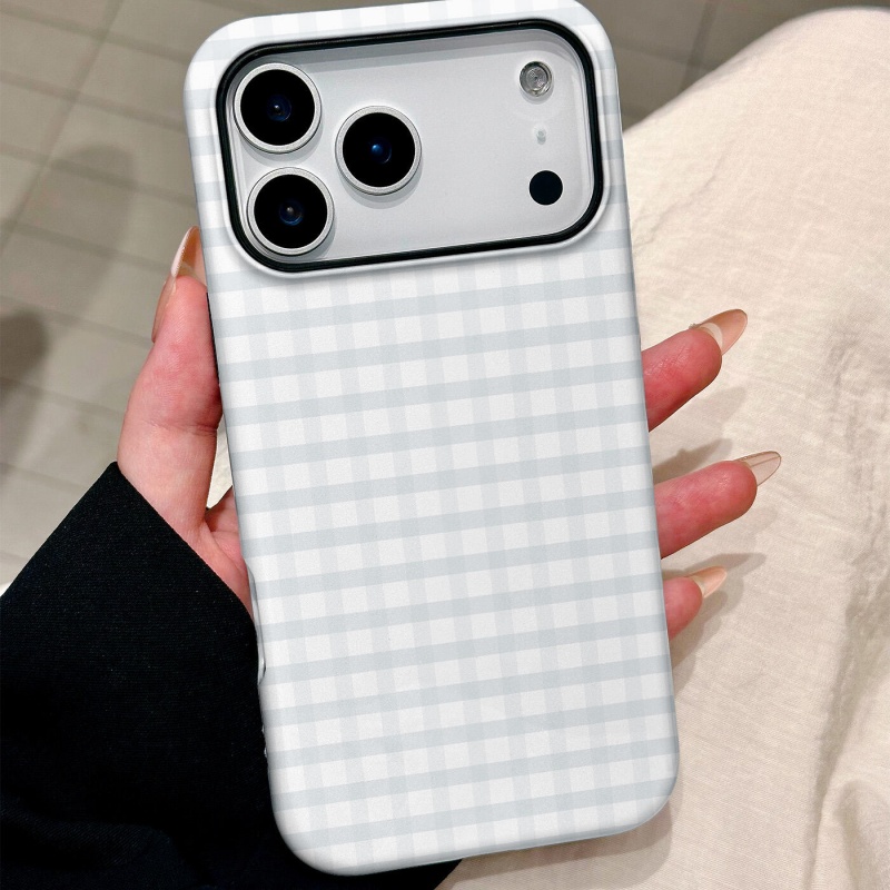 ins风复古个性格子适用iP