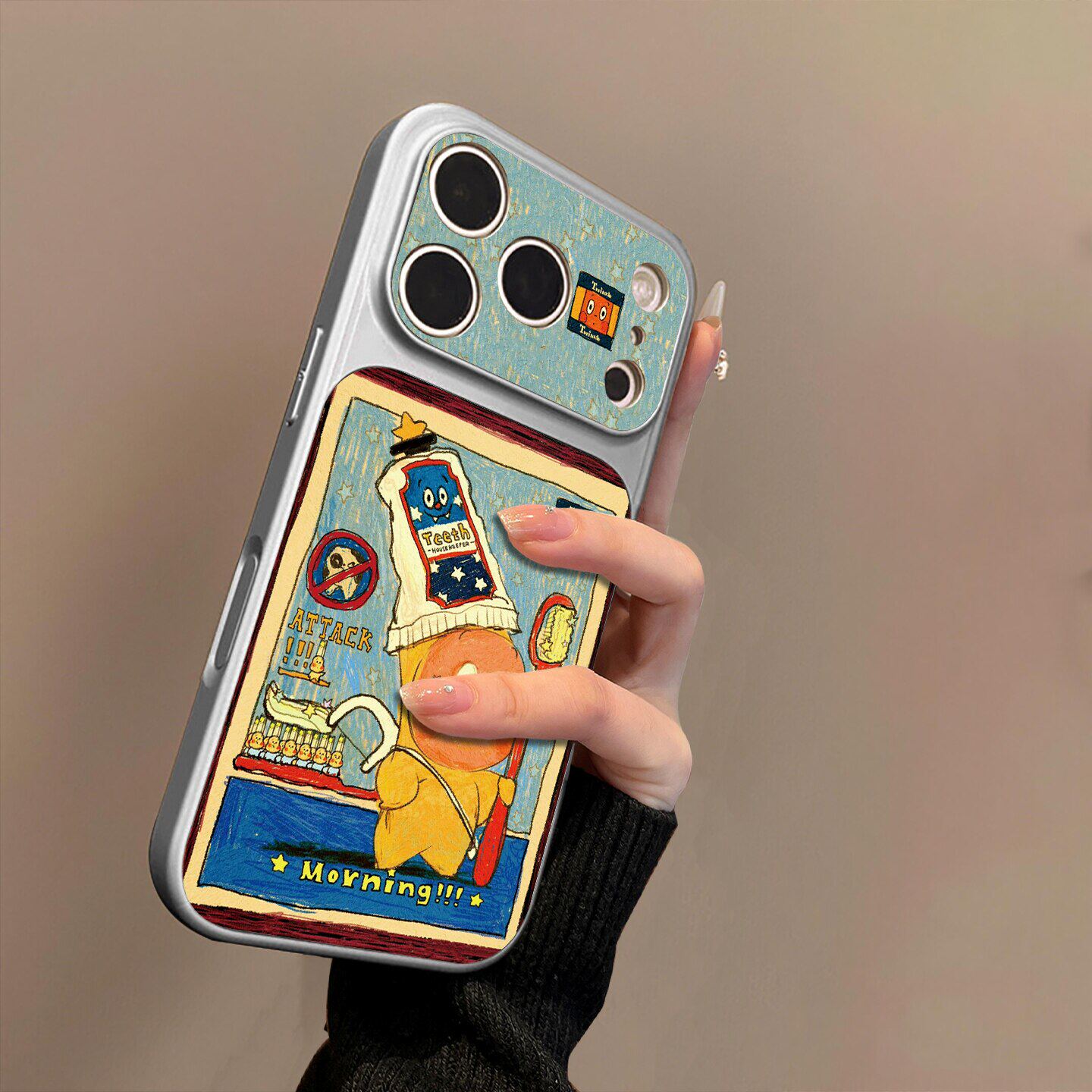 牙刷星星人适用苹果17pro