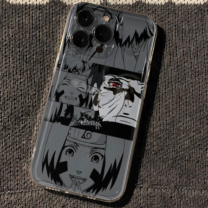 适用苹果15promax手机壳新款iphone14高级感13pro动漫12火影忍者11潮酷8plus硅胶7防摔全包x男xs保护xr套max