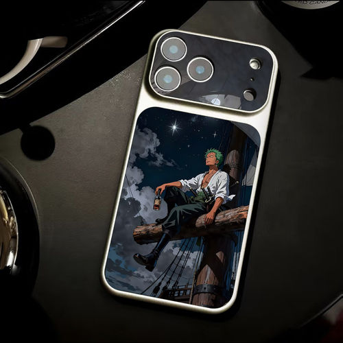 星空索隆磁吸适用于苹果17Pro手机壳秒变17新款iphone17ProMax潮牌Air个性16创意15男高级14Plus防摔13保护套