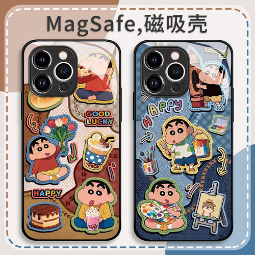 牛仔蜡笔小新手机保护壳