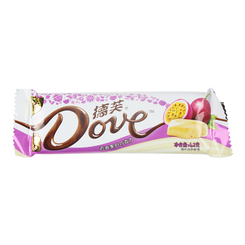 德芙百香果白巧克力42克/块|msdalam kategori makanan ringan/Nuts/Specialty, Chocolate, coklat putih - dari Buy2taobao.com untuk memberikan perkhidmatan ejen Taobao profesional membeli