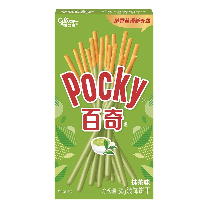 格力高 百奇装饰饼干(抹茶味) 50g/盒|ruв категории закуски/орехи/специальность, печенье/расширение, печенье (новый), овес шоколадное печенье - от Buy2taobao.com для оказания профессиональной услуги покупки агента Taobao