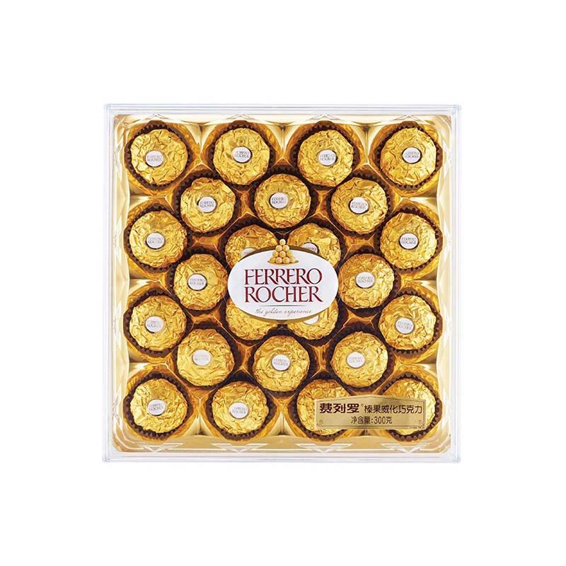 费列罗榛果威化巧克力礼盒 300克/盒|msdalam kategori makanan ringan/Nuts/Specialty, Chocolate, Brownies - dari Buy2taobao.com untuk memberikan perkhidmatan ejen Taobao profesional membeli