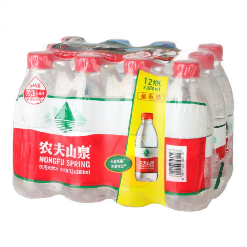 农夫山泉饮用天然水380ml*12瓶/提