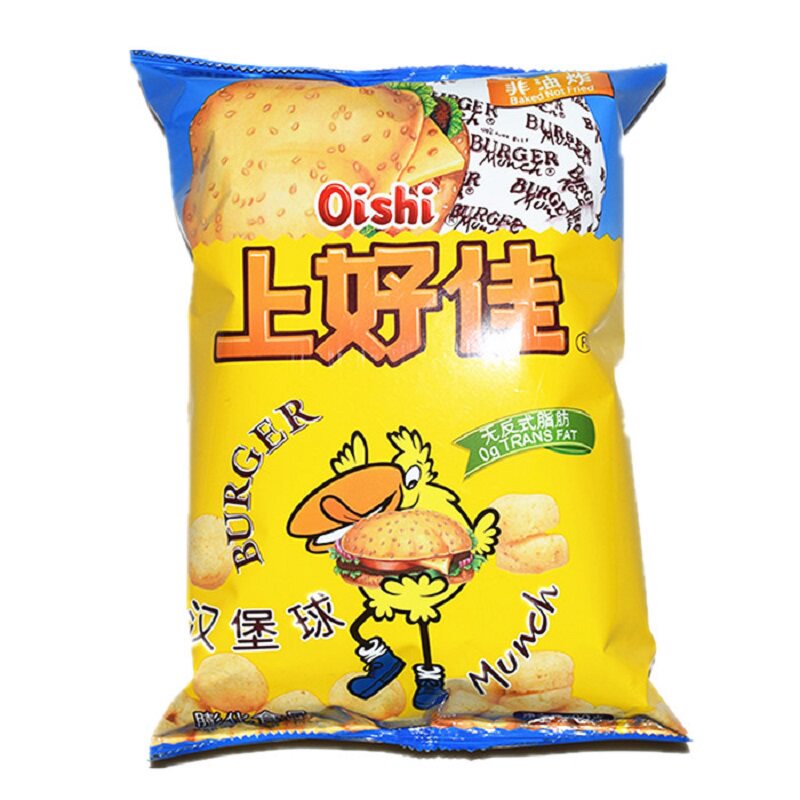 上好佳汉堡球 80克/包