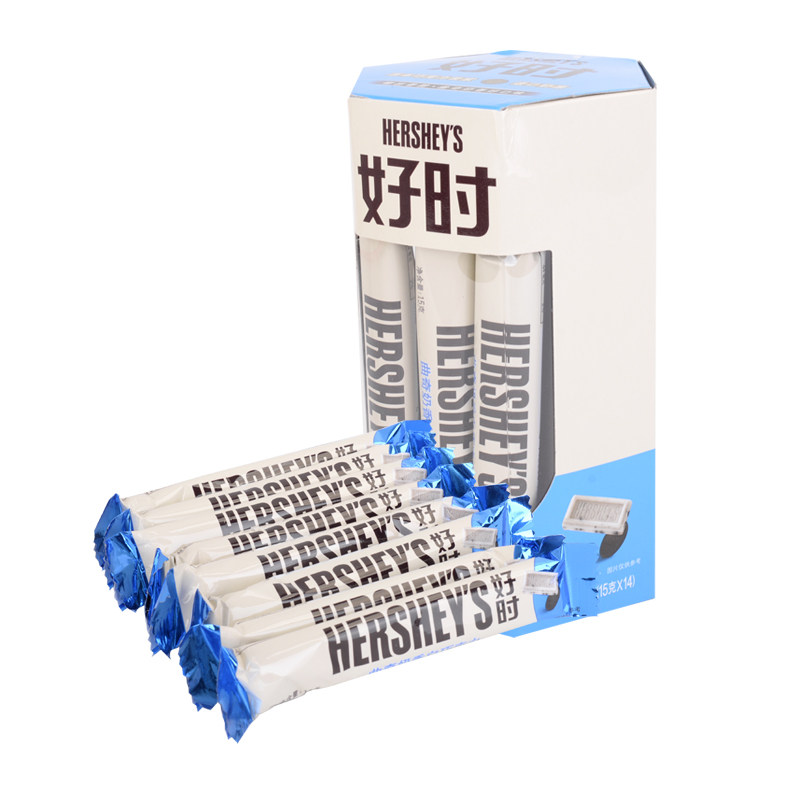 Hershey Cookies Milk White Chocolate 210g ( 15g*14 )/boxin the Snacks/Nuts/Specialty , Chocolate , White Chocolate  category - from Buy2taobao.com to provide professional Taobao agent buy service