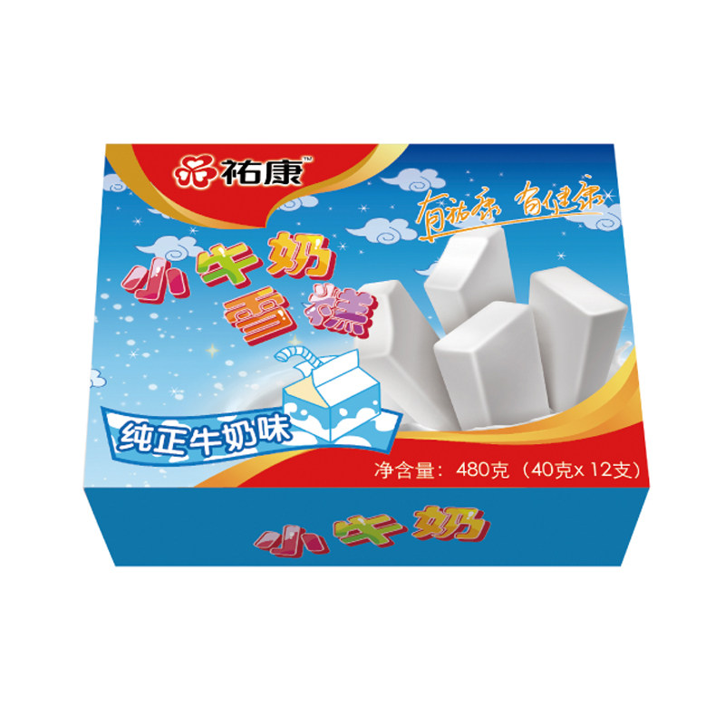 祐康小牛奶雪糕 480克/盒