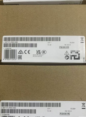 6ES7515-2FN03-0AB0 西门子CPU模块1515F-2PN 6ES7515-2FN03-0AB0