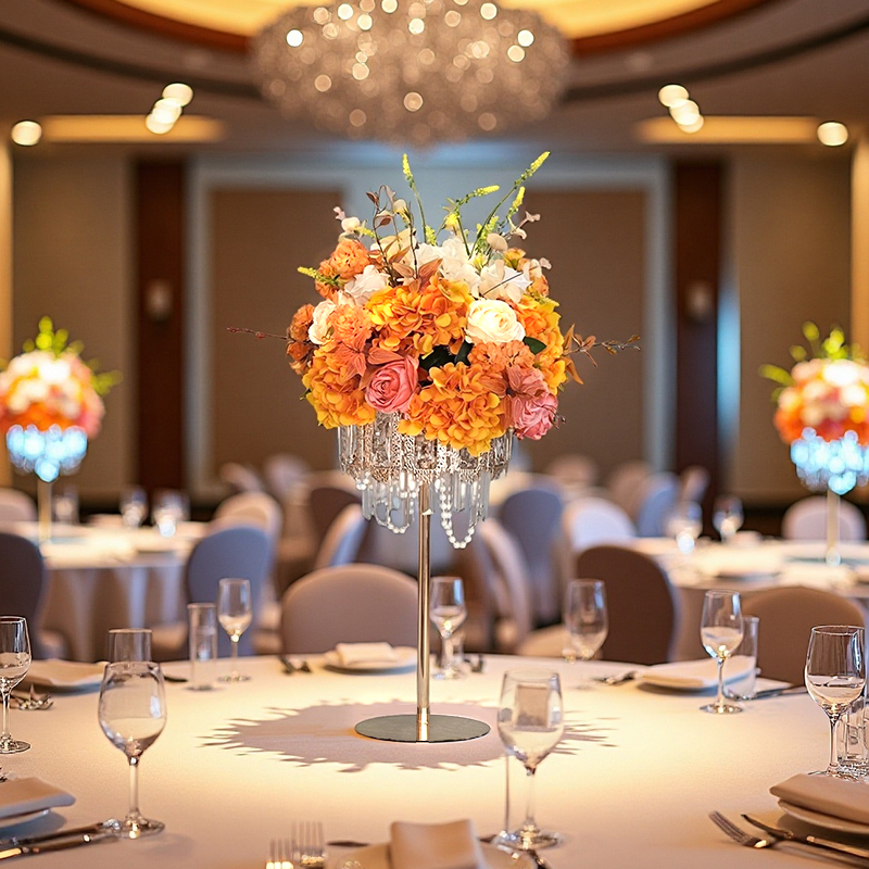 婚庆道具铁艺婚礼桌花宴会餐桌花