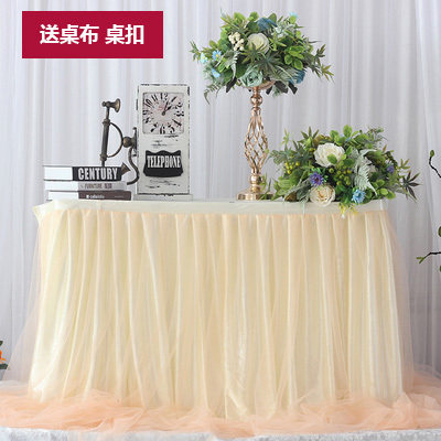 蕾丝纱布 桌裙桌围婚庆礼生日 甜品台签到台布置道具背景幔桌布|ruв категории фестиваль товаров/подарок, Другие фестивали товаров - от Buy2taobao.com для оказания профессиональной услуги покупки агента Taobao