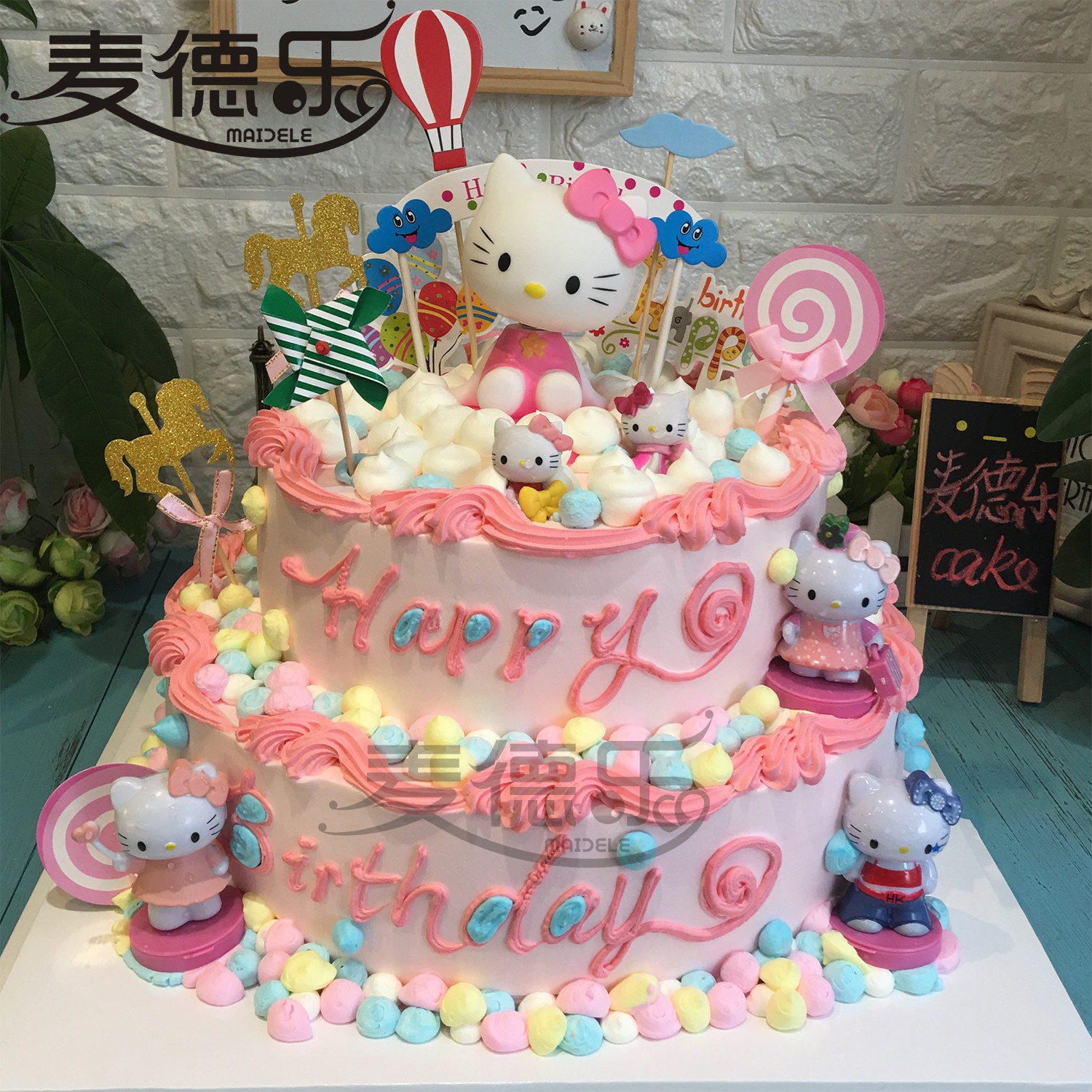 苏州卡通儿童生日蛋糕个性定制