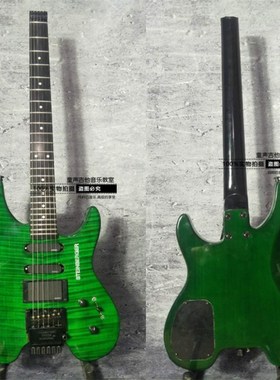 beyond黄贯中同款steinberger斯坦伯格4s 无头电吉他主动拾音器