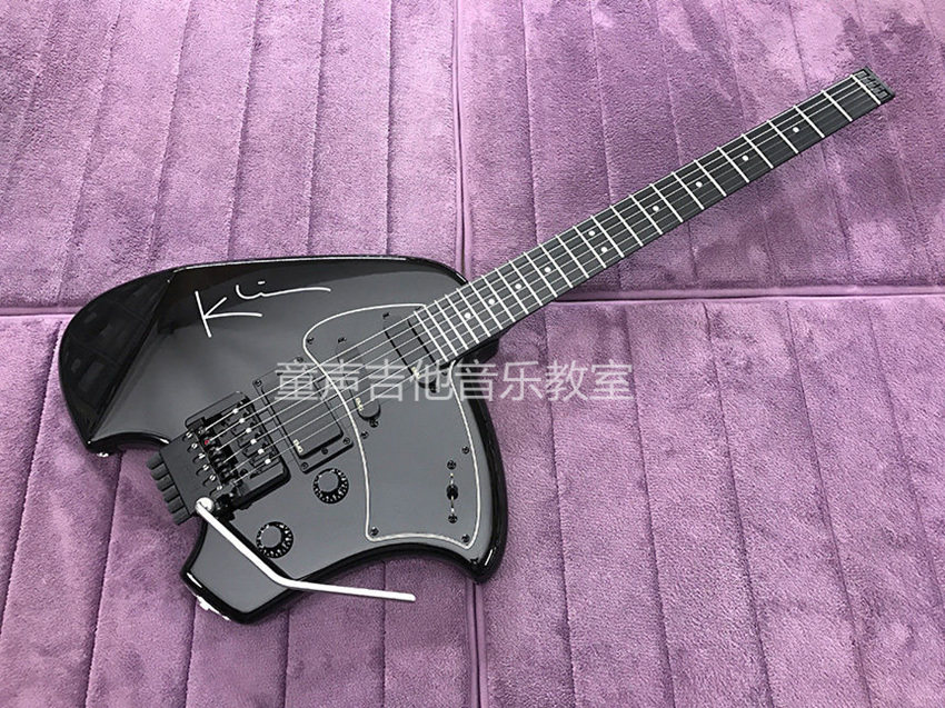 高端定制 异形电吉他steinberger斯坦伯格GK4t黄贯中无头琴电吉他
