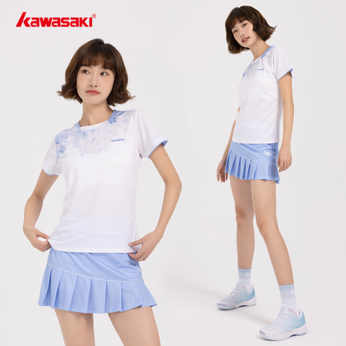 Kawasaki羽毛球服两件套