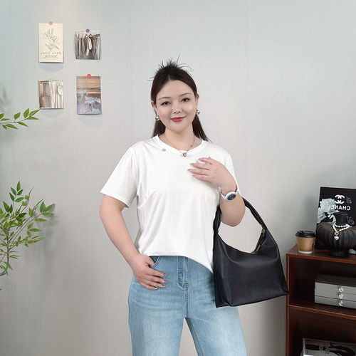 凉感冰丝面膜T恤女大码短袖上衣