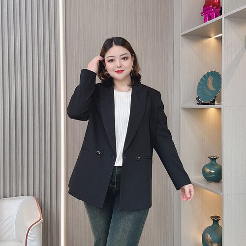 2026春季大码气质西装外套女上衣