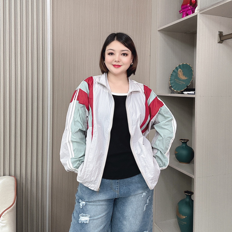 2024春夏款大码薄款外套防晒衣女