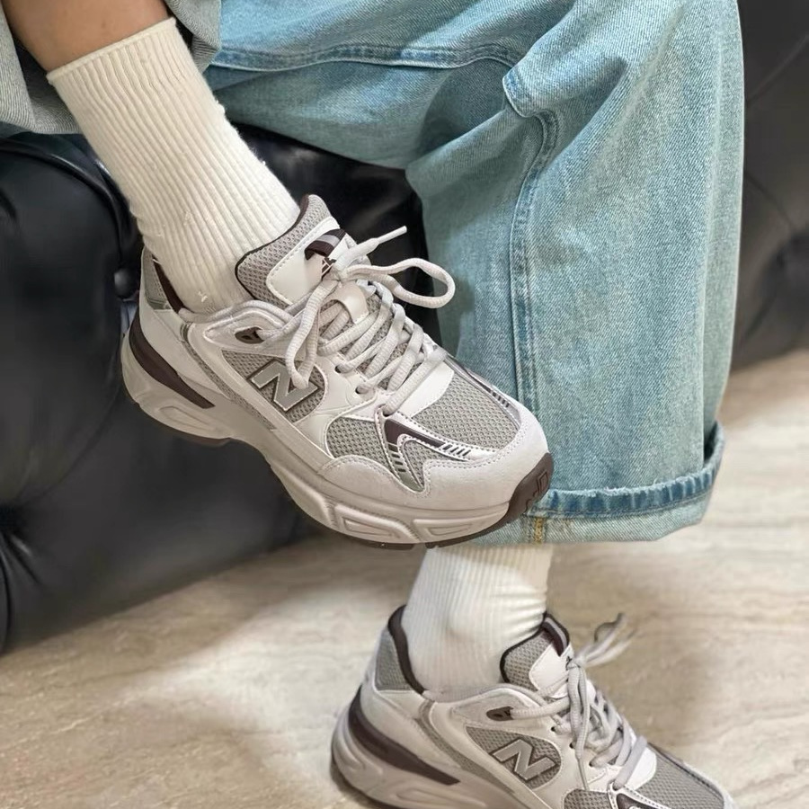 新款网面透气老爹鞋女厚底显瘦休闲运动跑步阿甘鞋2601