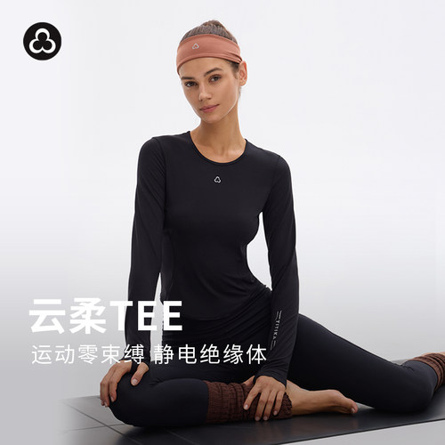 加拿大TITIKA圆领运动长袖T恤女