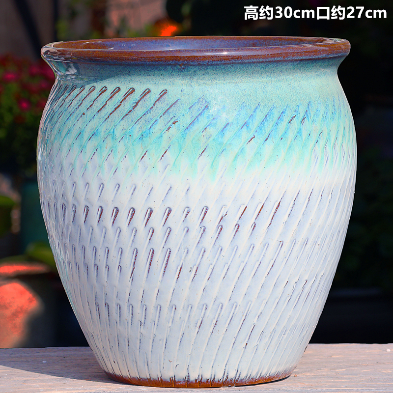 手工多肉花盆粗陶大口径陶瓷绿植花盆家用透气陶罐高筒月季绣球盆,鲜花速递/花卉仿真/绿植园艺,花盆,淘宝优惠券,粉丝福利购,淘宝优惠卷