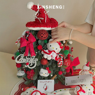 芯苼物语 圣诞节红色系配饰手工diy圣诞礼物百搭挂件节日礼物资材