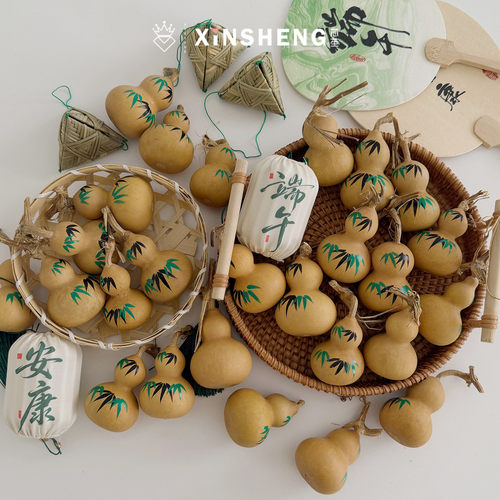芯苼物语青竹葫芦手工绘制