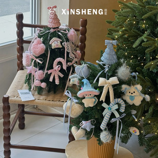 圣诞树系列节日氛围创意手工diy花店资材 芯苼物语 圣诞节新品