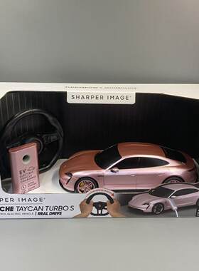 Sharper Image电动遥控车保时捷电车1:20儿童仿真车男孩玩具礼物