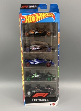 HOT WHEELS/风火轮 五连包系列 F1赛车合金小汽车模型 HS-JGF580
